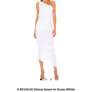 Norma Kamali fishtail dress